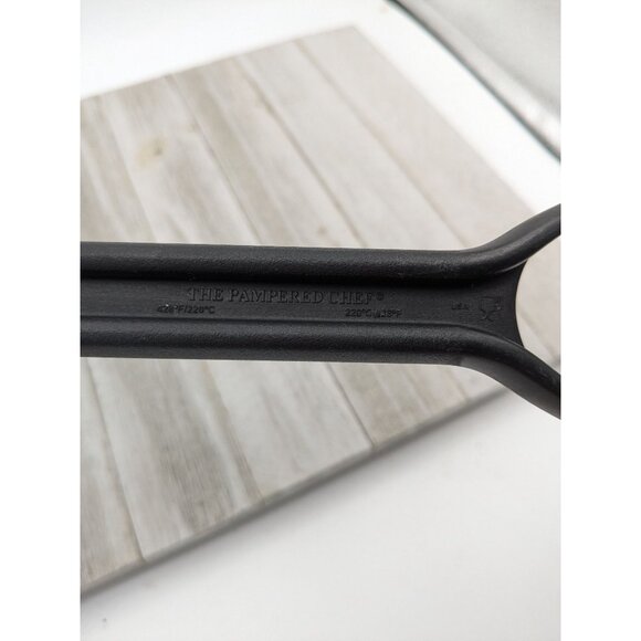 Vintage Pampered Chef Potato Vegetable Masher Black Kitchen Utensil 9 3/4" - Picture 4 of 5